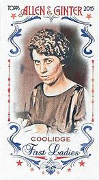 2015 Topps Allen & Ginter - Mini First Ladies #FIRST-28 Grace Coolidge Front