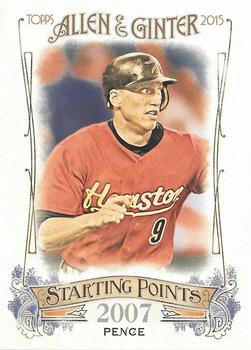 2015 Topps Allen & Ginter - Starting Points #SP-75 Hunter Pence Front