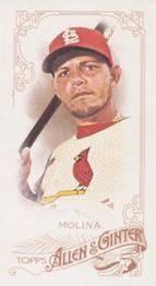 2015 Topps Allen & Ginter - Mini A & G Back #17 Yadier Molina Front
