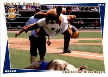 2010 Grandstand Charleston RiverDogs #NNO Charlie T. RiverDog Front