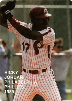 1989 Rookies I... (unlicensed) #5 Ricky Jordan Front