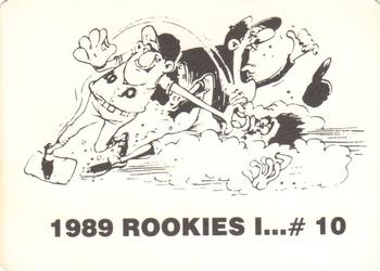 1989 Rookies I... (unlicensed) #10 Luis Medina Back