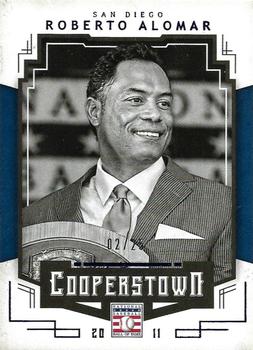 2015 Panini Cooperstown - HOF Induction Blue #80 Roberto Alomar Front