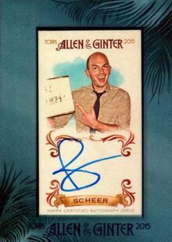 2015 Topps Allen & Ginter - Autographs Non Baseball #AGA-PSC Paul Scheer Front