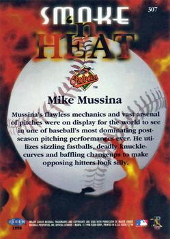 1998 Fleer Tradition #307 Mike Mussina Back