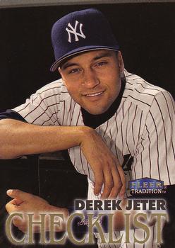 1998 Fleer Tradition #343 Derek Jeter Front