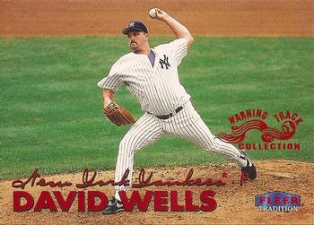1999 Fleer Tradition - Warning Track Collection #147W David Wells Front