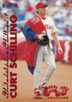 1999 Fleer Tradition - Warning Track Collection #270W Curt Schilling Front