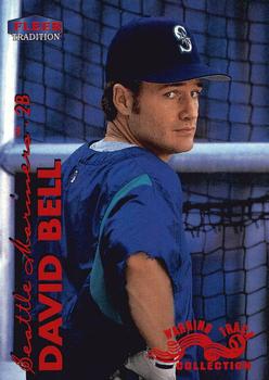 1999 Fleer Tradition - Warning Track Collection #336W David Bell Front