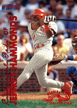 1999 Fleer Tradition - Warning Track Collection #350W Jeffrey Hammonds Front