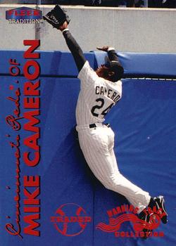 1999 Fleer Tradition - Warning Track Collection #409W Mike Cameron Front