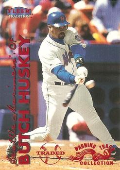 1999 Fleer Tradition - Warning Track Collection #455W Butch Huskey Front