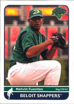 2012 Grandstand Beloit Snappers #NNO Nelvin Fuentes Front