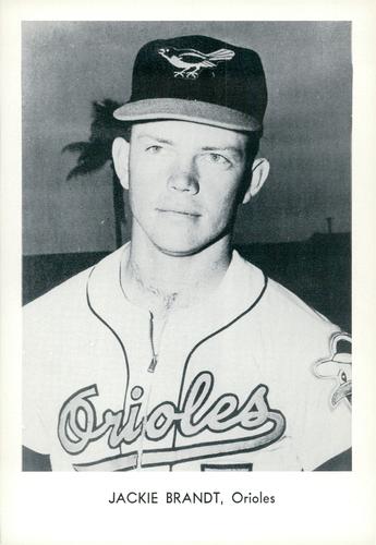 1961 Sports Service Baltimore Orioles #NNO Jackie Brandt Front