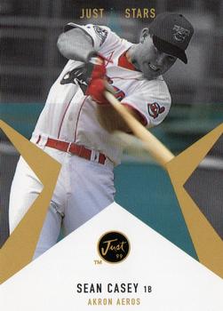 1999 Just - Just Stars #JS-03 Sean Casey  Front