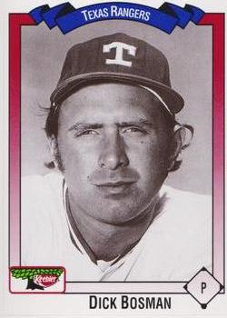 1993 Keebler Texas Rangers #4 Dick Bosman Front