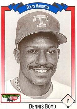 1993 Keebler Texas Rangers #80 Dennis Boyd Front