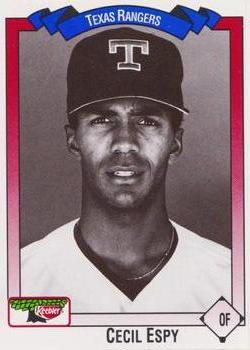 1993 Keebler Texas Rangers #137 Cecil Espy Front