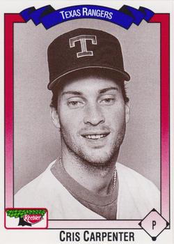 1993 Keebler Texas Rangers #400 Cris Carpenter Front