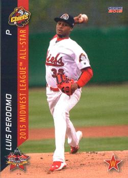2015 Choice Midwest League All-Stars #04 Luis Perdomo Front