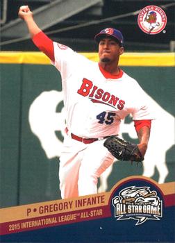 2015 Choice International League All Stars #9 Gregory Infante Front