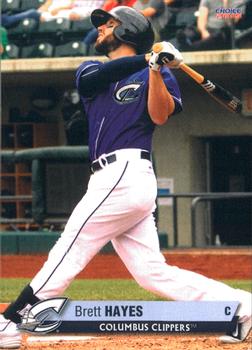 2015 Choice Columbus Clippers #9 Brett Hayes Front