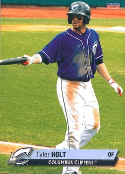2015 Choice Columbus Clippers #10 Tyler Holt Front