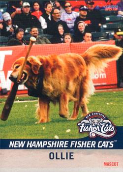 2015 Choice New Hampshire Fisher Cats #32 Ollie Front
