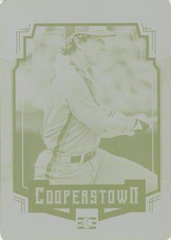 2015 Panini Cooperstown - HOF Chronicles Printing Plates Yellow #38 Gary Carter Front