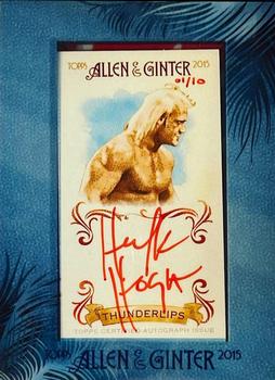 2015 Topps Allen & Ginter - Autographs Non Baseball Red Ink #AGA-TH Thunderlips Front