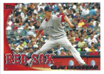 2010 Topps Boston Red Sox #BOS6 Clay Buchholz Front