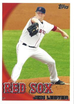 2010 Topps Boston Red Sox #BOS14 Jon Lester Front