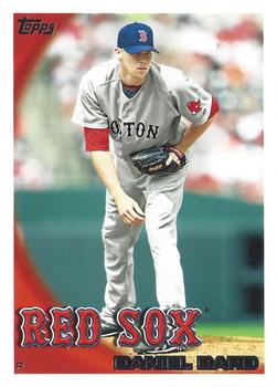 2010 Topps Boston Red Sox #BOS16 Daniel Bard Front