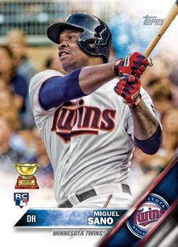 2016 Topps #78 Miguel Sano Front