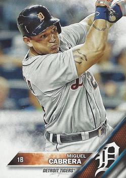 2016 Topps #250 Miguel Cabrera Front