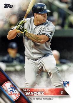 2016 Topps #675 Gary Sanchez Front