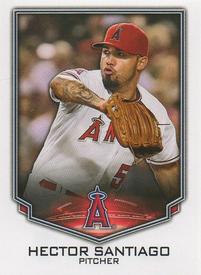 2016 Topps Stickers #9 Hector Santiago Front