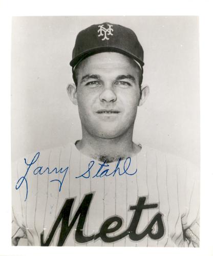 1967 New York Mets 4x5 Photos #NNO Larry Stahl Front