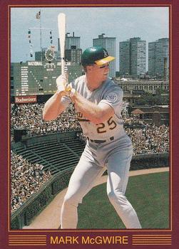 1988 Baseball Stars Series 1 (unlicensed) #8 Mark McGwire Front