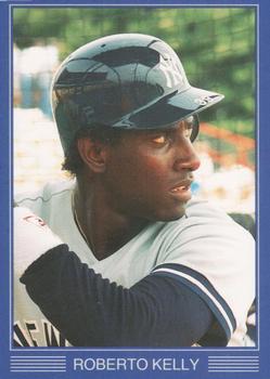 1988 Blue & White Series 1 (unlicensed) #8 Roberto Kelly Front