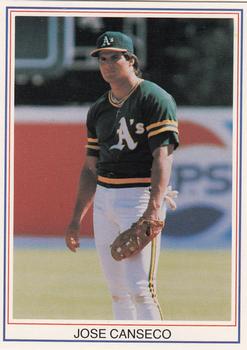 1988 Gray Star Series 1 White Border (unlicensed) #3 Jose Canseco Front