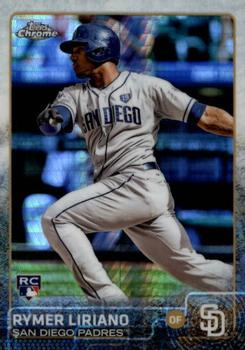 2015 Topps Chrome - Prism Refractor #116 Rymer Liriano Front