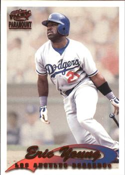 1999 Pacific Paramount - Red #123 Eric Young  Front