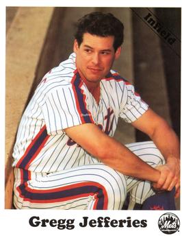 1991 Pergament New York Mets Photo Album #NNO Gregg Jefferies Front