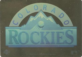 1992 Upper Deck - Team Logo Holograms #NNO Colorado Rockies Front