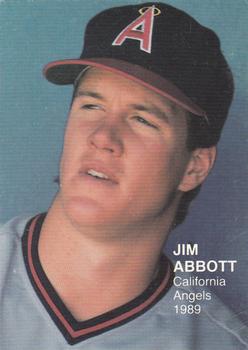 1989 Pacific Cards & Comics Rookies Superstars Two (unlicensed) #14 Jim Abbott Front