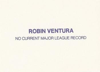 1989 Sun Ray Stars (unlicensed) #NNO Robin Ventura Back