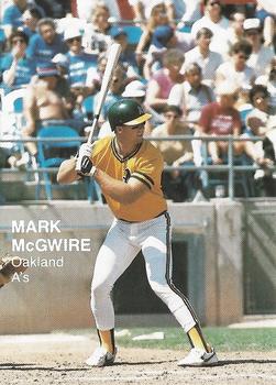 1988 Baseball's Best Photos (unlicensed) #15 Mark McGwire Front