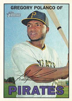 2016 Topps Heritage #10 Gregory Polanco Front