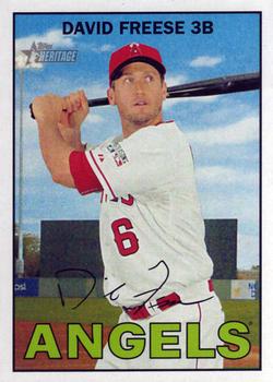 2016 Topps Heritage #28 David Freese Front
